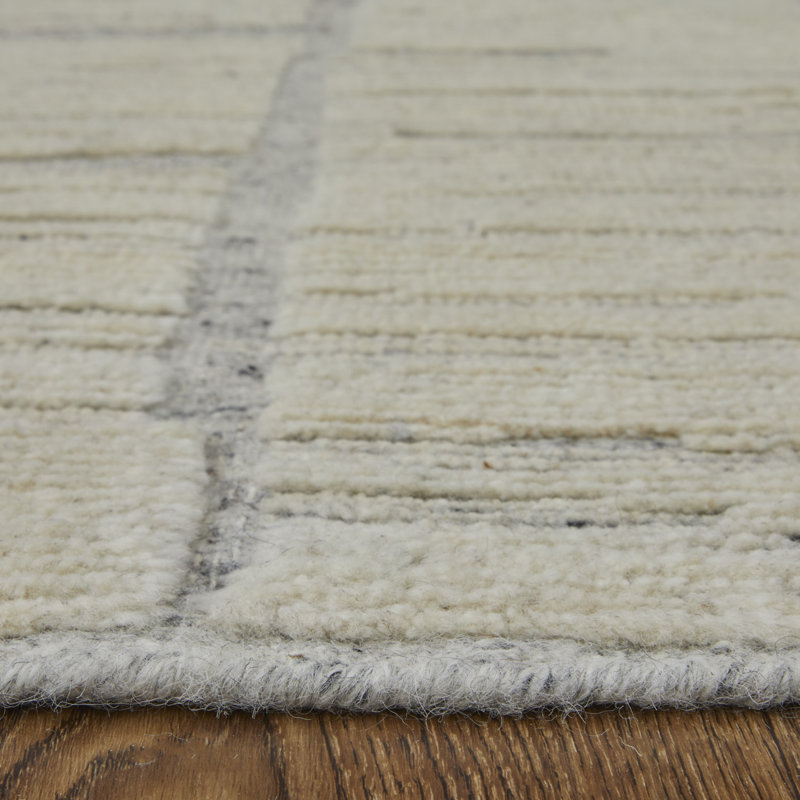 Thom Filicia Wool Geometric Area Rug, Rectangle 9' x 12'