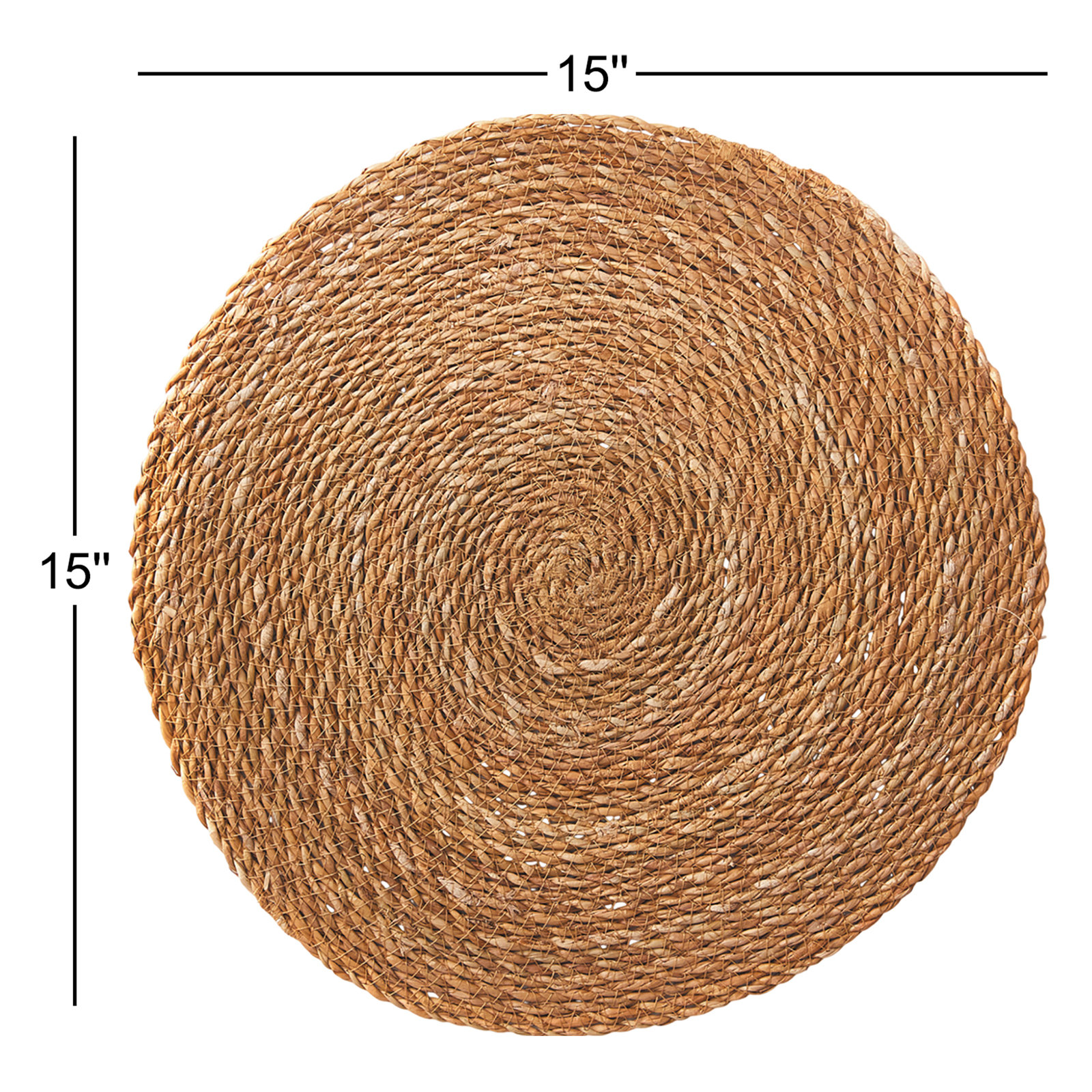 Jayde Reversible Jute Placemat, Natural