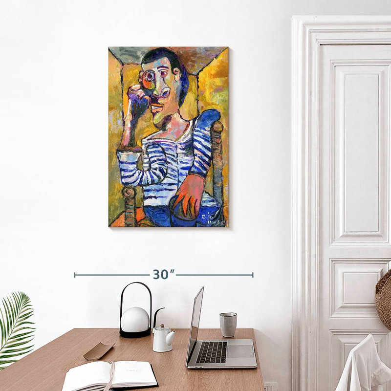 Leisha Picasso, H 30 po x l 20 po