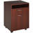 Mobile Storage Cabinet Organizer with Drawer and Cabinet, Printer Stand with Castors, Brown