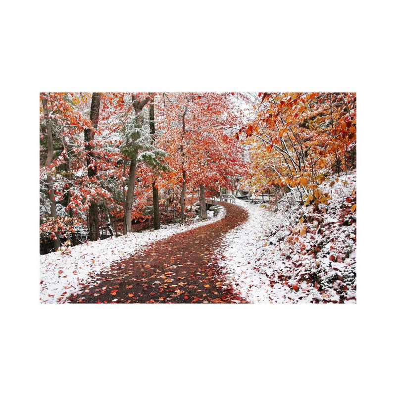 Two Seasons by Ben Heine - Wrapped Canvas Print, 66.04 cm H x 45.72 cm W x 1.91 cm D