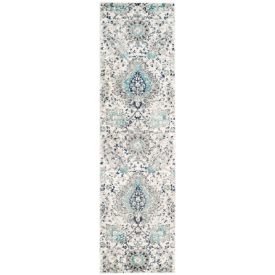 Christa Damask Cream/Light Gray Rug