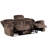 Oxier 84" W Manual Reclining Microsuede Sofa -242068849