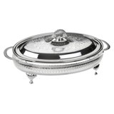 Queen Anne Oval Glass Casserole