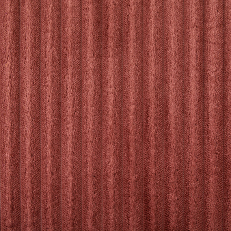 Canapé d'angle rembourré de 250 cm avec méridienne, Red