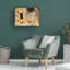 Art mural sur toile tendue - Gustav Klimt «The Kiss», art mural pour salon, chambre à coucher ou bureau - 35 x 47-1848636452