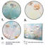 «Blue Enchanted Gardens II - Abstract Botanicals», décoration murale-1206401536-1206401537