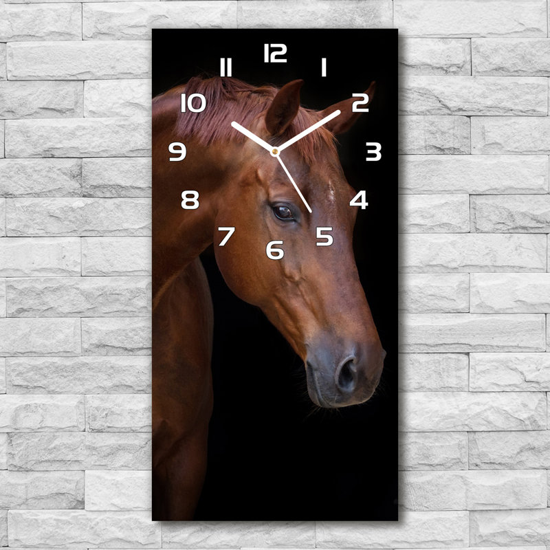 Jasiel Glass Wall Clock