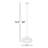 Averly 1 - Light Brushed Nickel Pendant