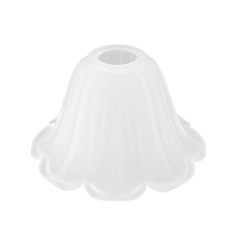 Abat-jour en verre 4,66 po H
