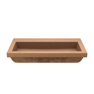 Trough Handmade Rectangular Bathroom Sink