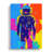 XC1022-1528X Colourful Astronaut - Wrapped Canvas Print-483366082