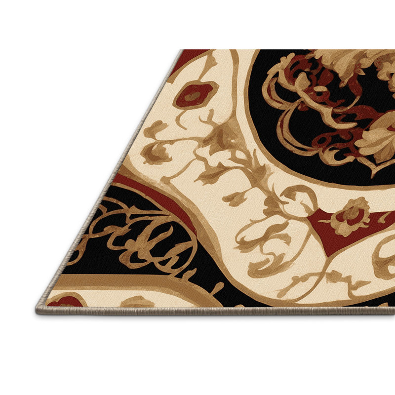 Tapis Baroque Bloom, Rectangulaire 2 pi x 3 pi