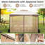 Double Roof Garden Gazebo With Netting Sidewalls-115404250