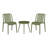 3-Piece Outdoor Patio Chair With Side Table-1292262708