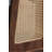 24.8" Brown Rectangular Solid Wood End Tables