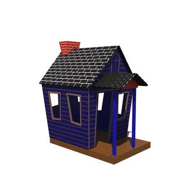 Countryside Cottage 6' x 4' Metal Playhouse -  UltraPlay, UPLAY-038