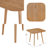 Square Dinning Table(Light Natural)-2040495899