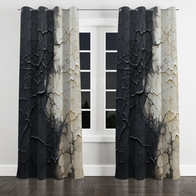Ayanne - Modern Blackout Grommet Curtain - 1 Panel
