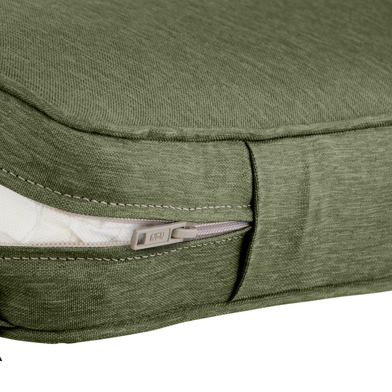 Coussin de siège pour l'extérieur Pina, Vert fougère Heather