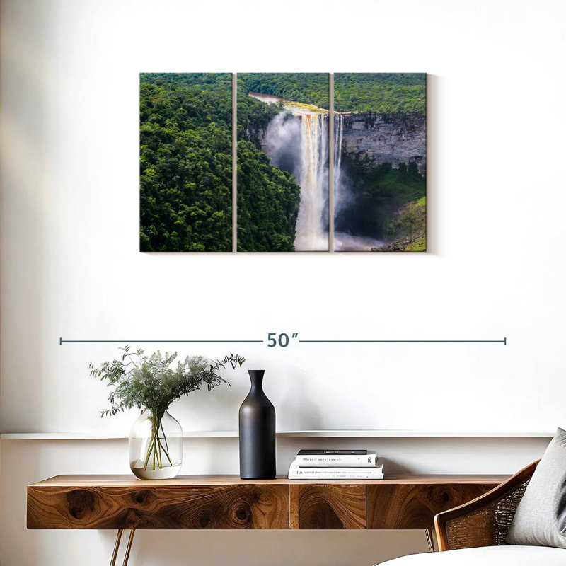 Alvord Kaieteur Falls, H 20 po x l 33 po