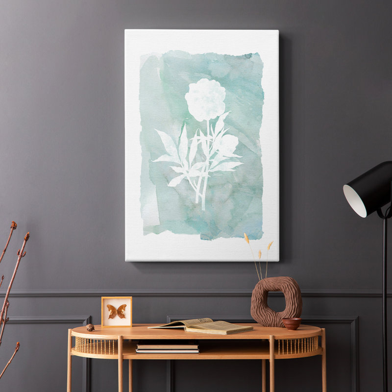 Silhouette Botanical I - galerie Cavas, H 48 po x l 32 po