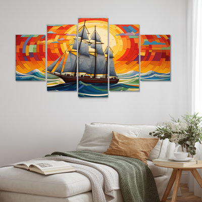 Allix - Bateau, art mural