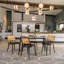 Chantle Metal Base Dining Table