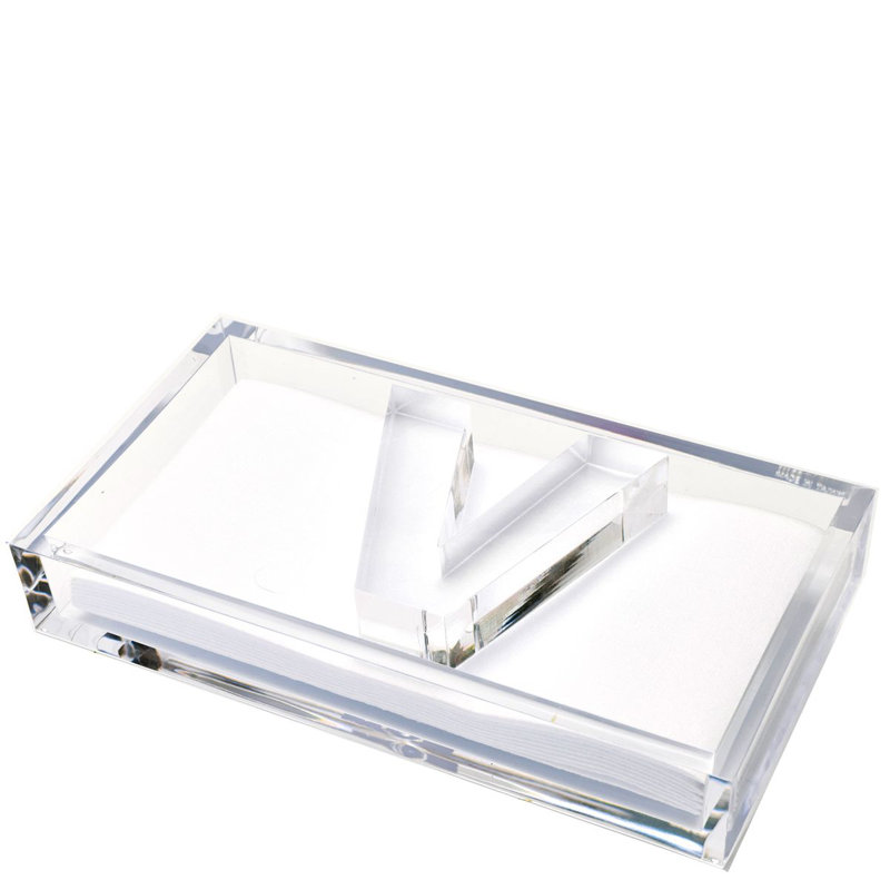 Acrylic Flat Napkin Holder