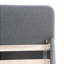 Lit plateforme tapissier Charletta