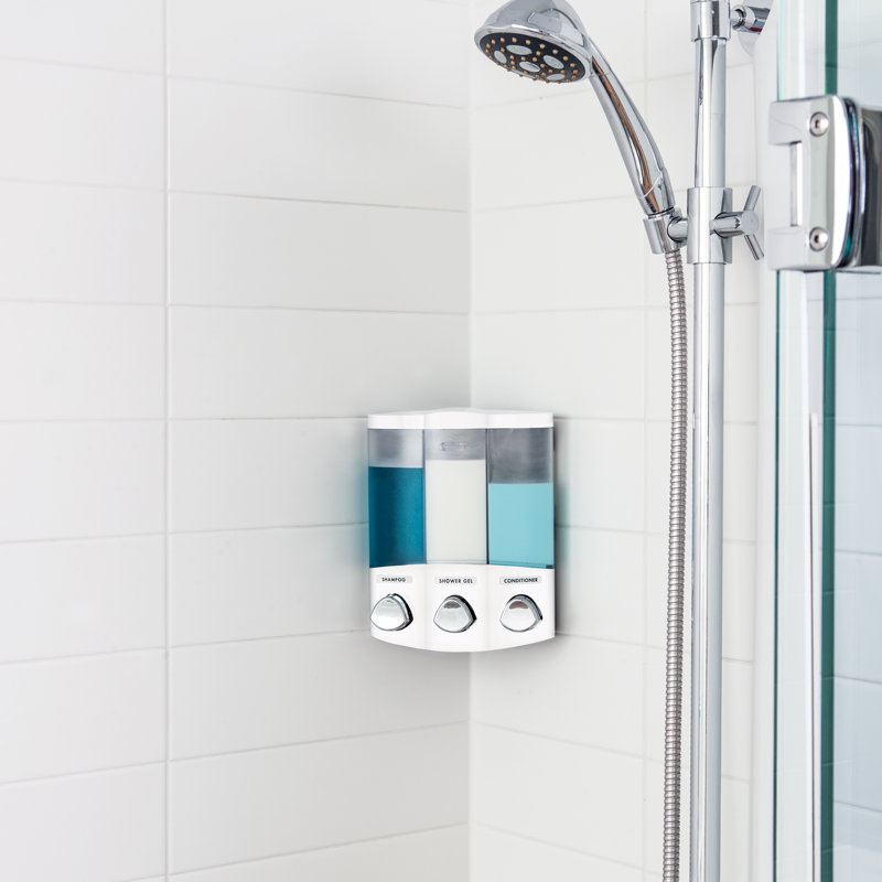 EURO Trio Soap Dispenser, White