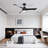 54'' 3 - Blade Propeller Ceiling Fan With Lights Kit And Remote Control