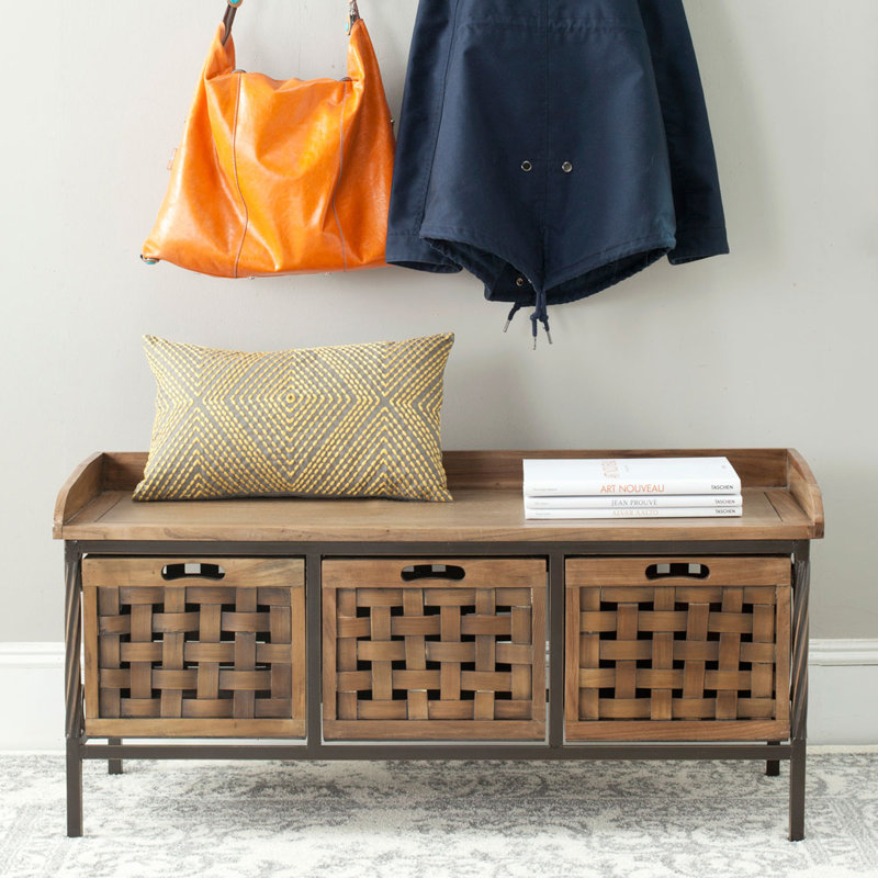 Hochstetler Storage Bench, Oak
