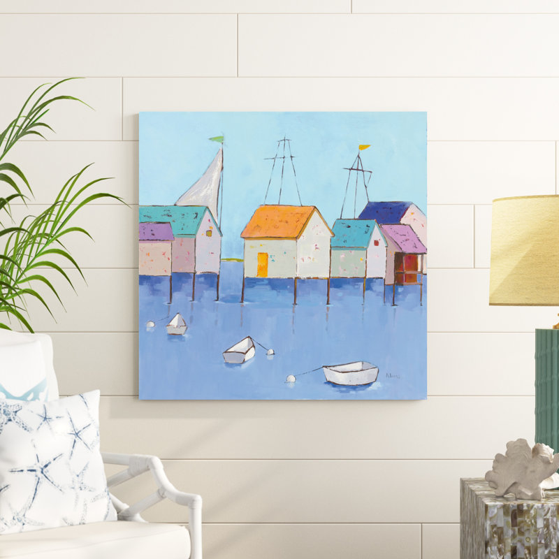 Boat House Row, H 36 po x l 36 po x P 1,25 po