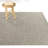 Yepez Light Blue Simple Stripe Indoor/Outdoor Area Rug-854374290