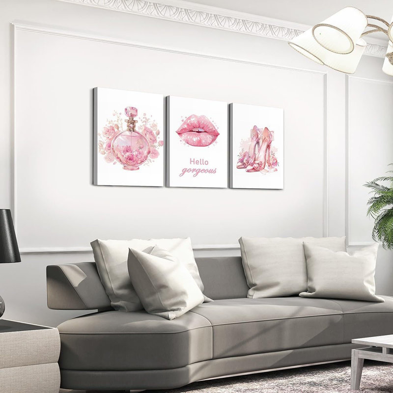 3 Piece Wrapped Canvas Wall Art