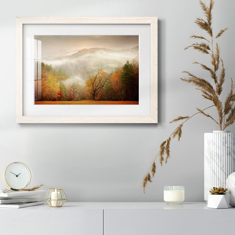 Étude de photographie brume d'automne, Blanc, H 18 po x l 26 po x P 1,5 po