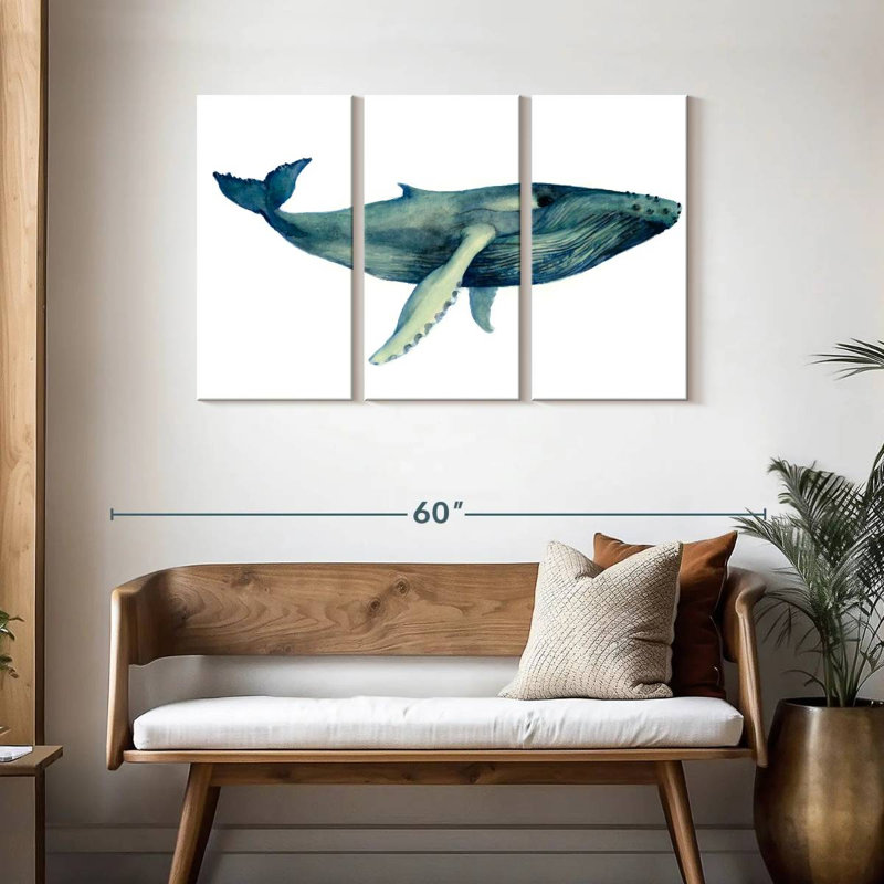 Brampt The Whale's Song I, 28" H x 45" W