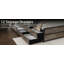 Bed Frame with Storage Headboard and 12 Drawers LED Lights-1412450427