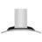 ZLINE 36 in. Convertible Vent Island Mount Range Hood in Stainless Steel & Glass (GL14i-36)