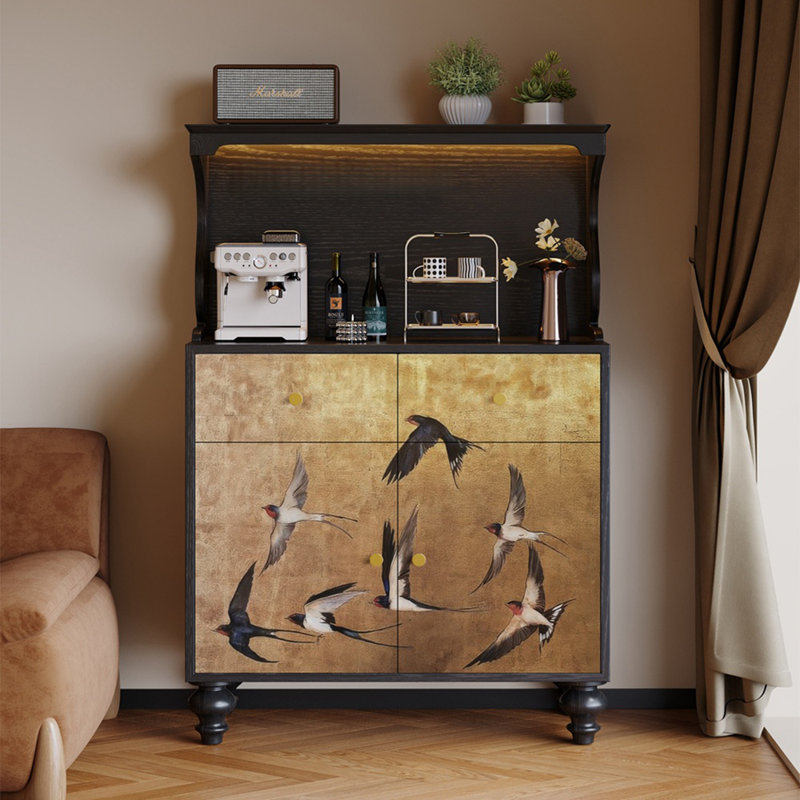 Buffet et armoire bol style français rétro