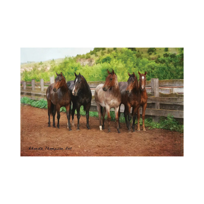 Band Of Brothers by Rhonda Thompson - Wrapped Canvas Print, 66.04 cm H x 45.72 cm W x 3.175 cm D