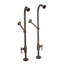 Baignoire de robinet de trempage en fonte 54 "x 30" Antonio