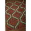 Tapis brun / rouge en laine noué à la main Colligan-1569298612