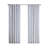 Poly Printed Curtain Panel With Tufted Stripe And Lining-529108533-529108534