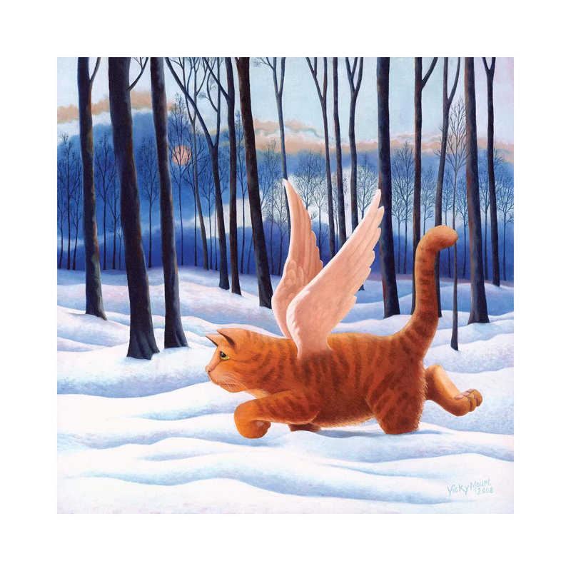 10th Life 1 Piece Wrapped Canvas Painting, 93.98 cm H x 93.98 cm W x 3.175 cm D