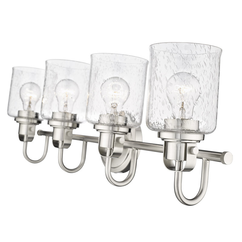 Tyringham 4 - Light Dimmable Vanity Light, Brushed Nickel