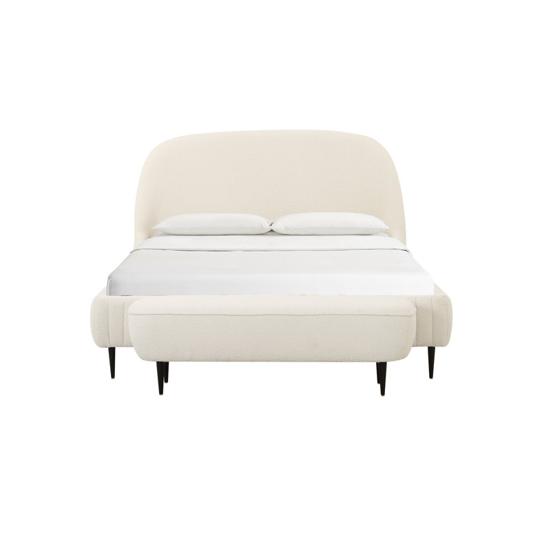 Denise Cream Bed In UK, Super King (6')