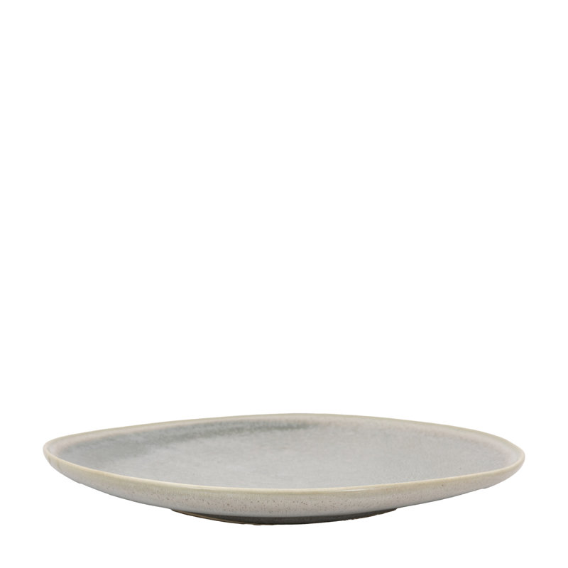 Pebble Glaze Dinner Plate Dove Grey (4Pk)