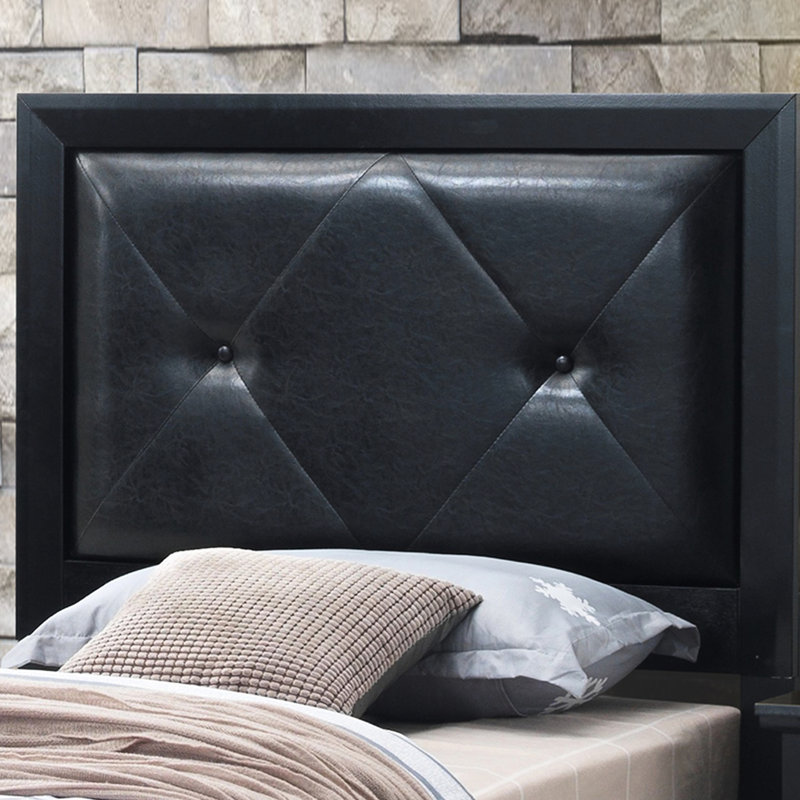 Lit simple transitionnel noir - H 52 po x l 43 po x P 80 po, construction solide pour la performance et l'allure, rehausse le design intérieur moderne, assemblage simple, durabilité chic, décoration